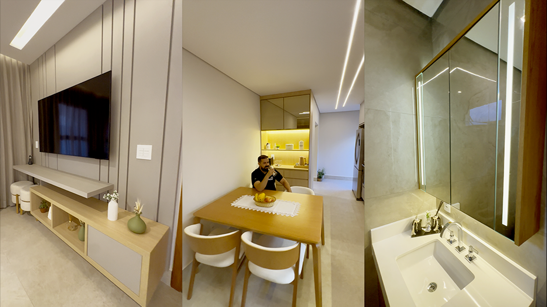 Fundo de ambientes